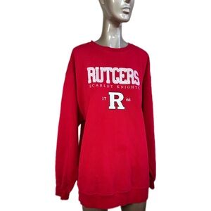 Scarlet Knights Rutgers Red Sweater